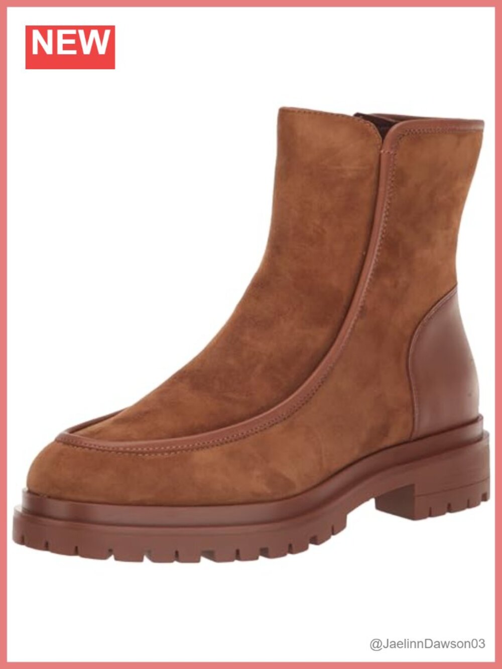 Suede Ankle Booties with Side Zip & Padded Insole – Casual Fall Boots